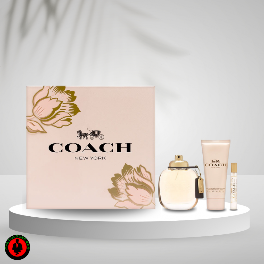 Coach New York 3pc Set Edp For Women Sp 3.0, Bl 3.3, Sp 0.25 Oz Authentic Sealed