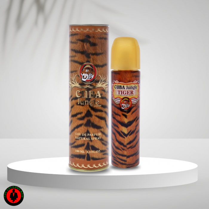 Cuba Jungle Tiger For Women Edp Sp 3.3 Oz Authentic New Box Sealed