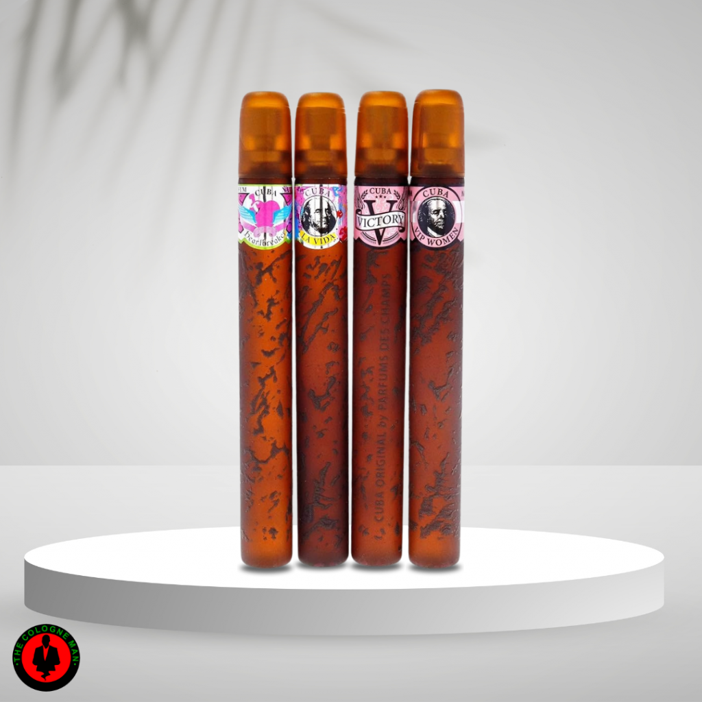 Cuba Quad 4pc Set For Women Heartbreaker, La Vida, Victory, Vip 1.17 Oz Authentic Sealed