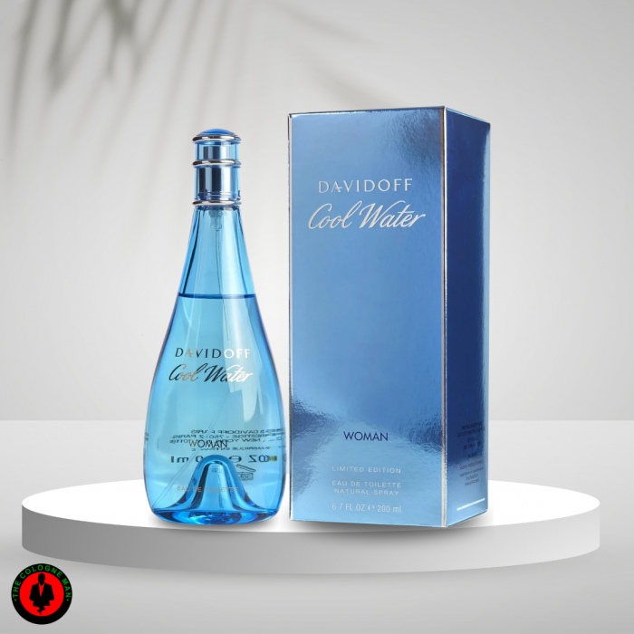 Davidoff Cool Water For Women Edt Sp 6.8 Oz Authentic New Box Sealed