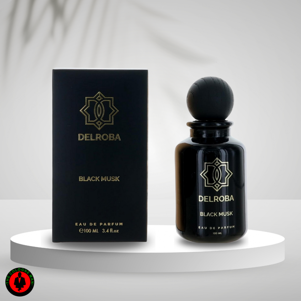 Delroba Black Musk For Men Edp Sp 3.4 Oz Authentic New Box Sealed