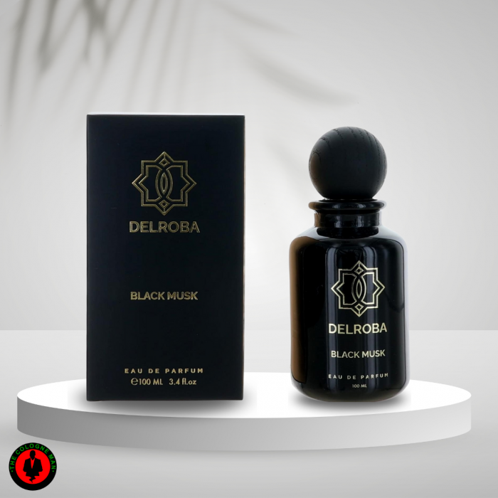 Delroba Black Musk For Men Edp Sp 3.4 Oz Authentic New Box Sealed