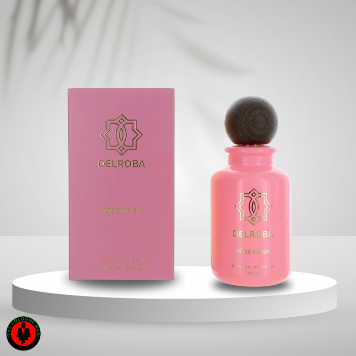 Delroba Rose Musk For Women Edp Sp 3.4 Oz Authentic New Box Sealed