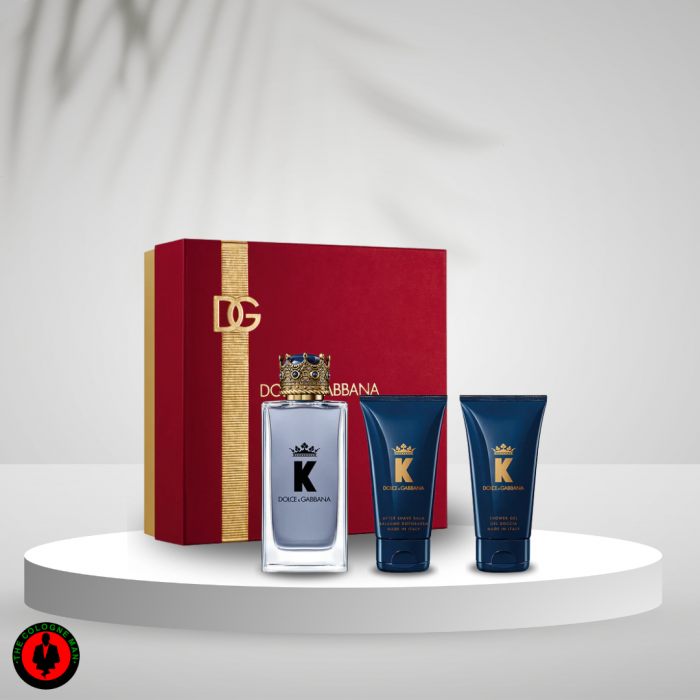 Dolce & Gabbana K 3pc Set For Men Edt Sp 3.3, A/Sb 1.6, Sg 1.6 Oz Authentic Sealed