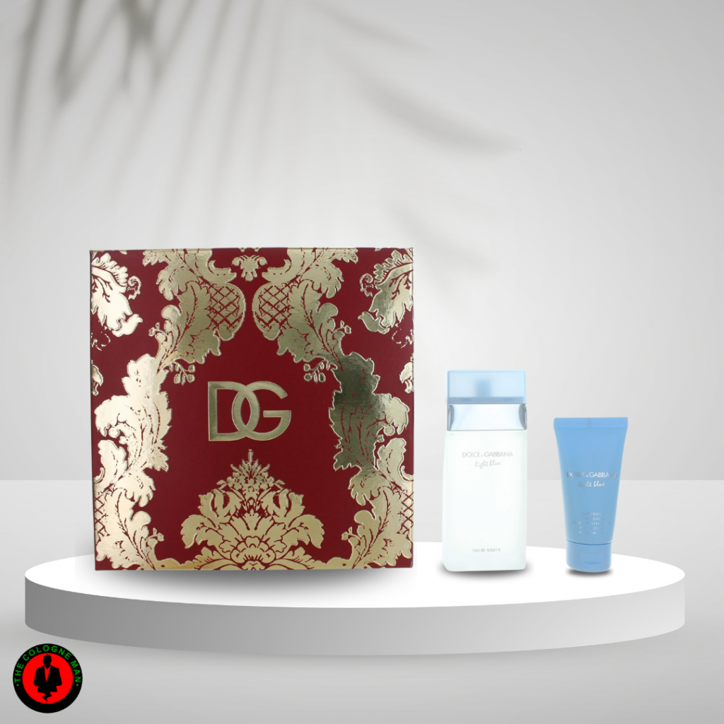 Dolce & Gabbana Light Blue 2pc Set For Women Edt Sp 3.3, Bl 1.7 Oz Authentic Sealed
