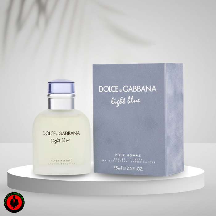 Dolce & Gabbana Light Blue For Men Edt Sp 2.5 Oz Authentic New Box Sealed