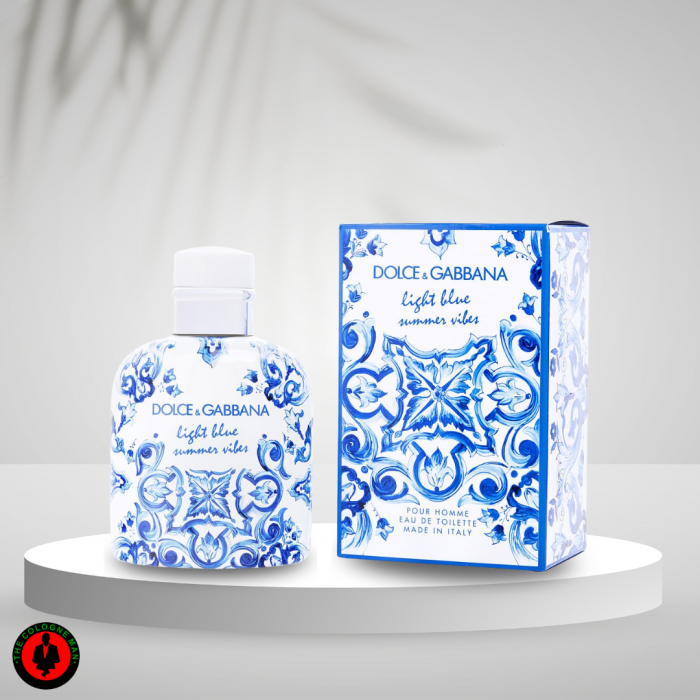 Dolce & Gabbana Light Blue Summer Vibes For Men Edt Sp 4.2 Oz Authentic Sealed