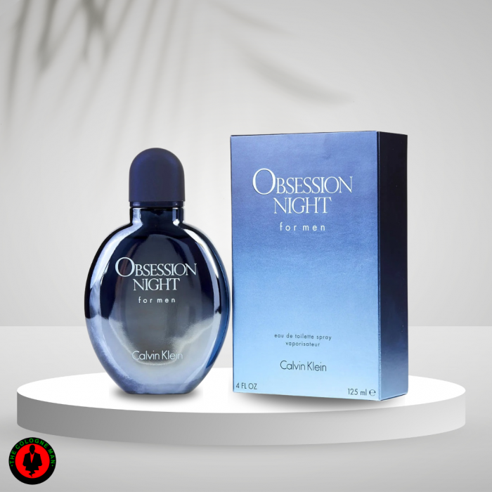 Calvin Klein Obsession Night For Men Edt Sp 4.0 Oz Authentic New Box Sealed