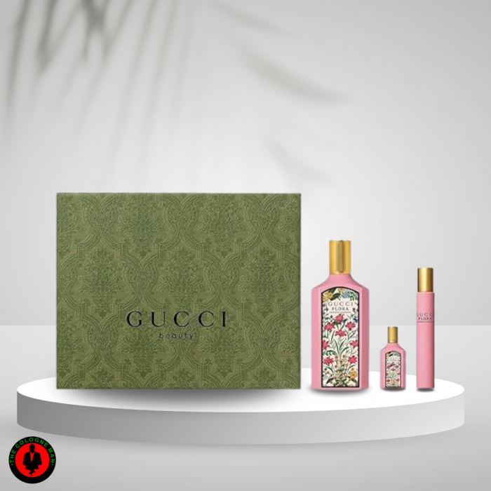 Gucci Flora Gorgeous Gardenia 3pc Set For Women Authentic Sealed (1)