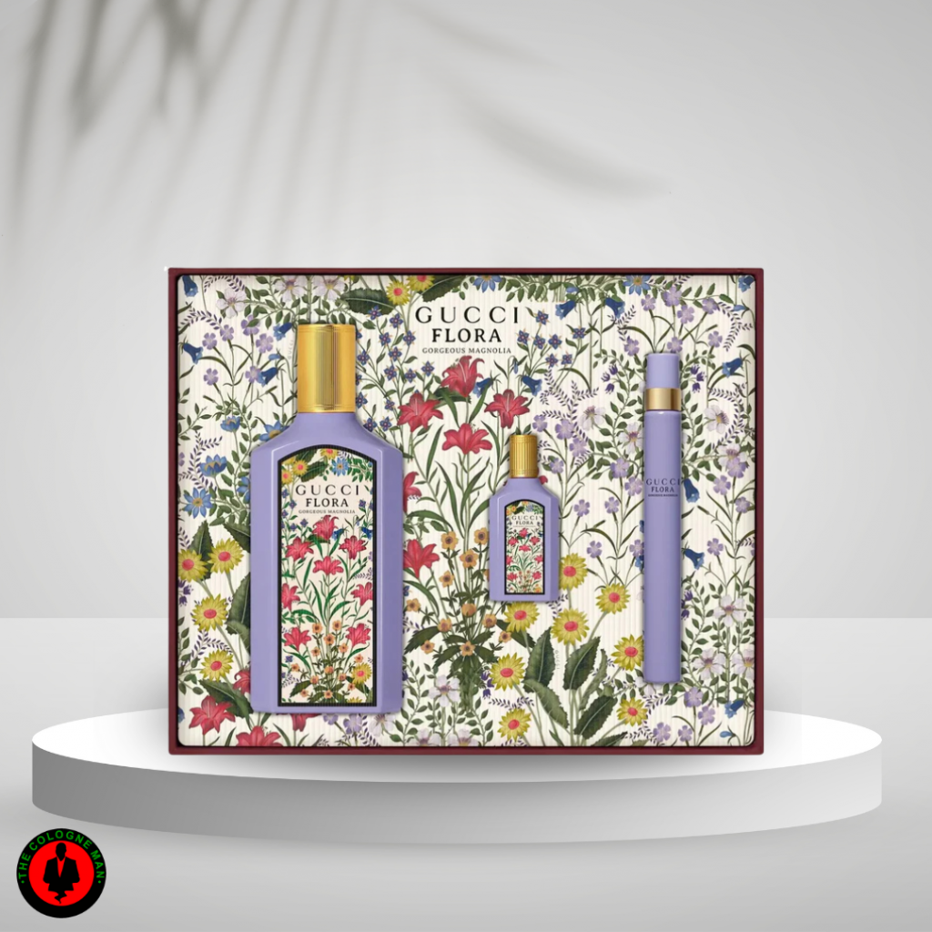 Gucci Flora Gorgeous Magnolia 3pc Set For Women Edp Authentic Sealed (1)