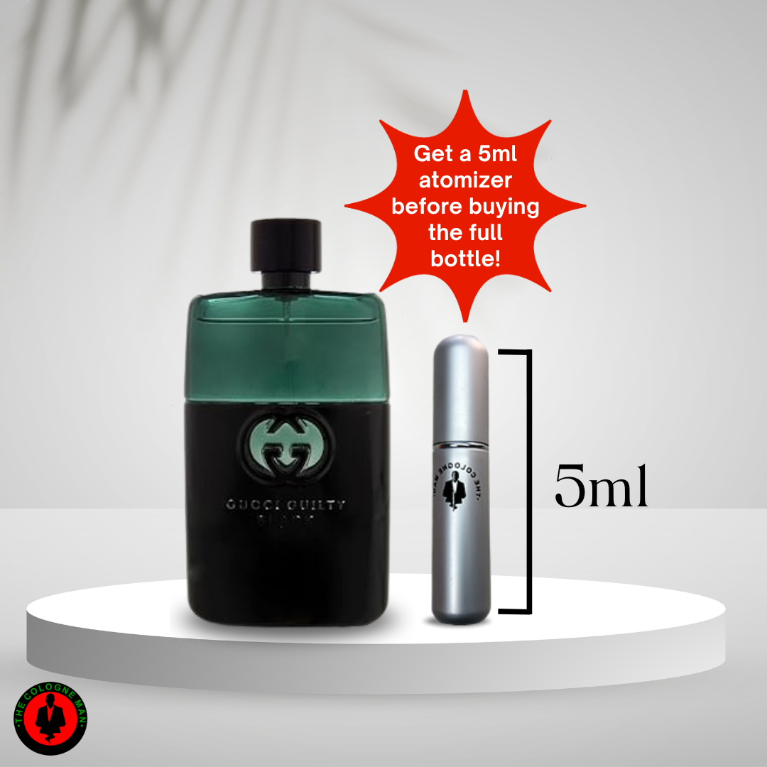 Gucci Guilty Black For Men Edt Sp 1.6 Oz Authentic Sealed (1)