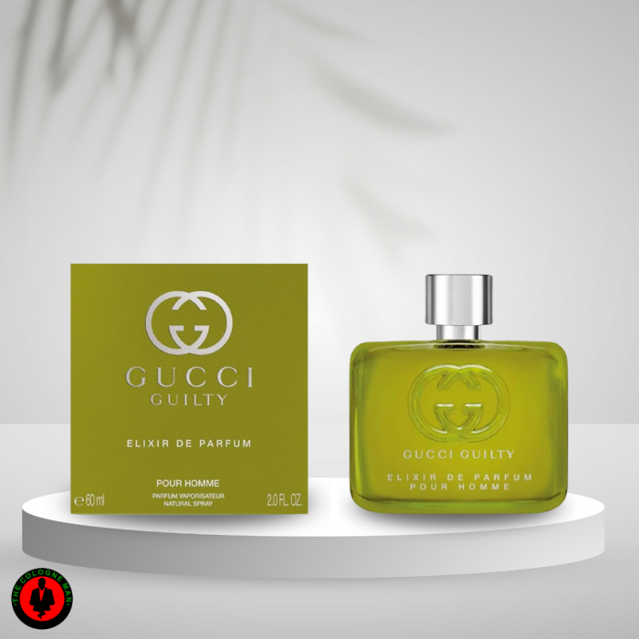Gucci Guilty Elixir For Men Edp Sp 2.0 Oz Authentic Sealed (2)