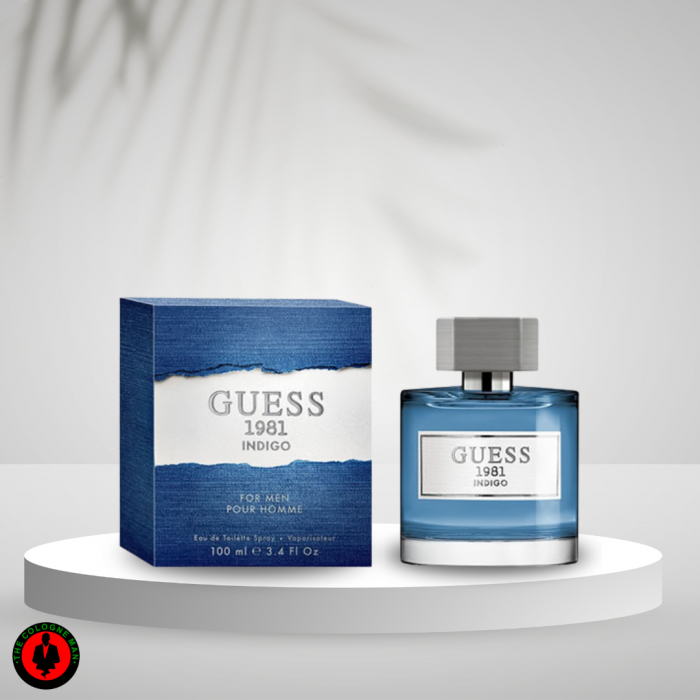 Guess 1981 Indigo For Men Edt Sp 3.4 Oz Authentic New Box Sealed (2)