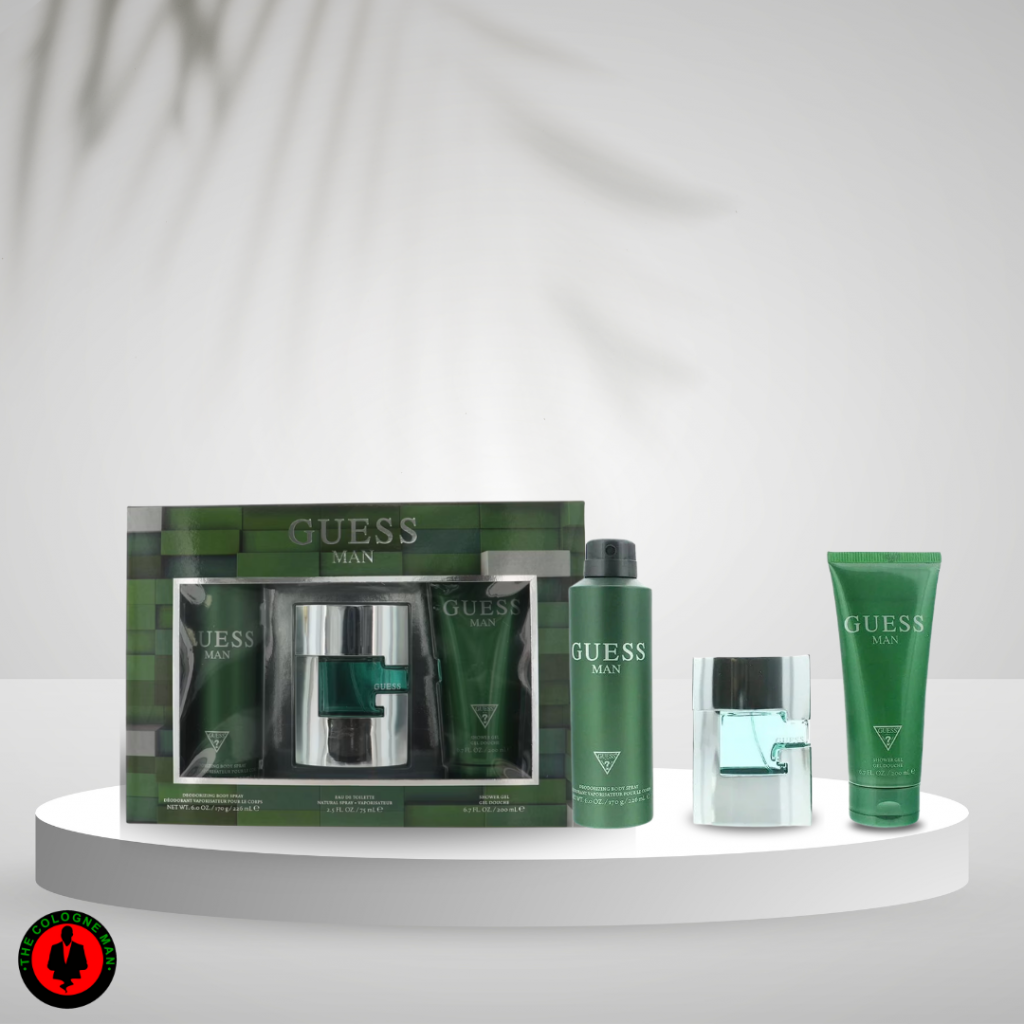 Guess 3pc Set For Men Edt Sp 2.5, Deo 6.0, SG 6.7 Oz Authentic Sealed (1)