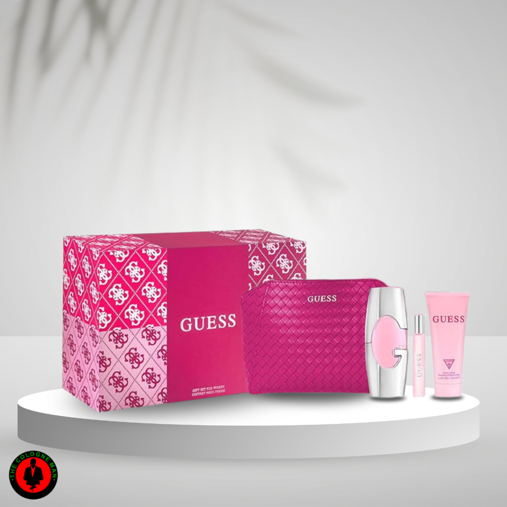 Guess 4pc Set For Women Edp Sp 2.5, Bl 3.4, Sp 0.5, Pouch Authentic Sealed (2)