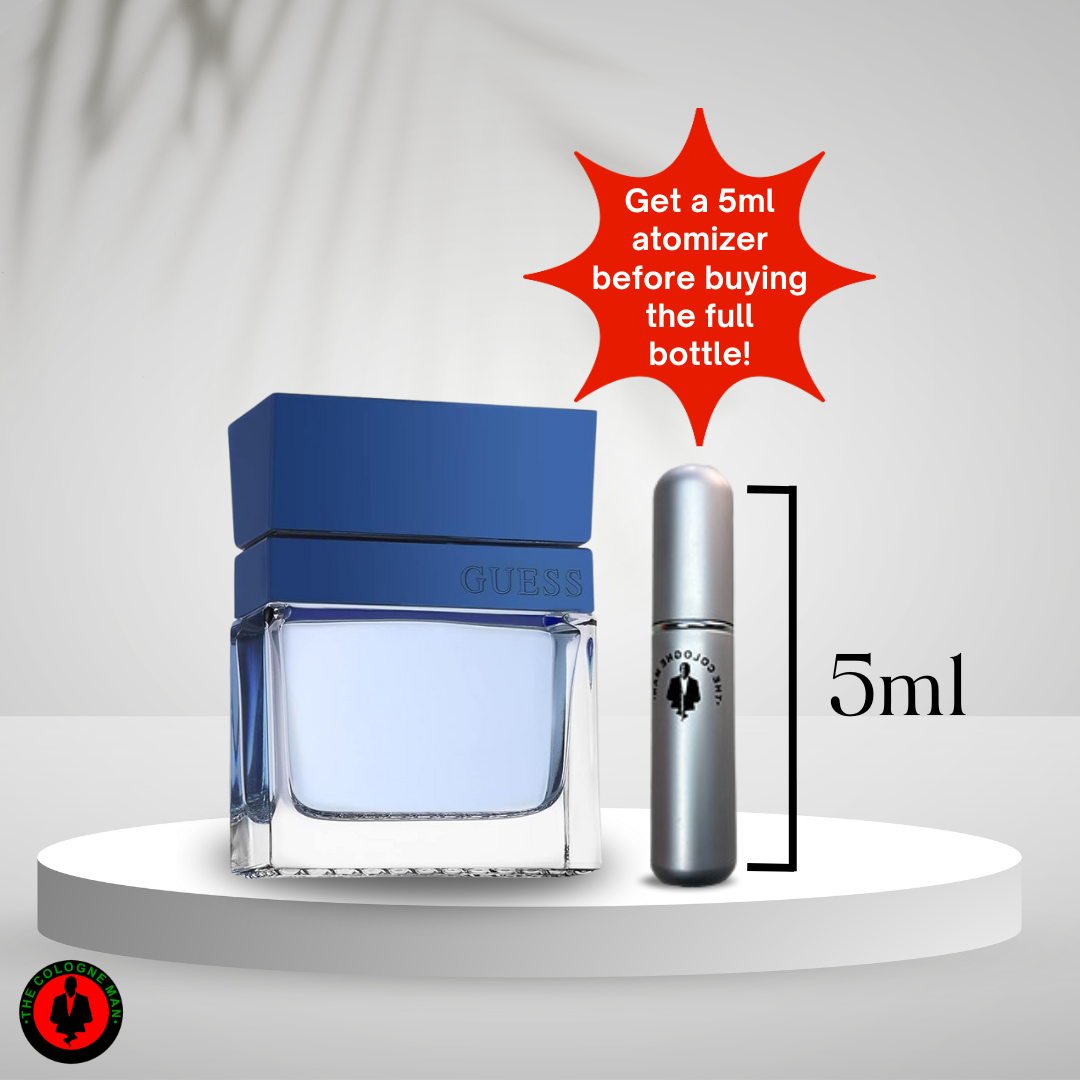 Guess Seductive Homme Blue For Men Edt Sp 3.4 Oz Authentic Sealed (1)