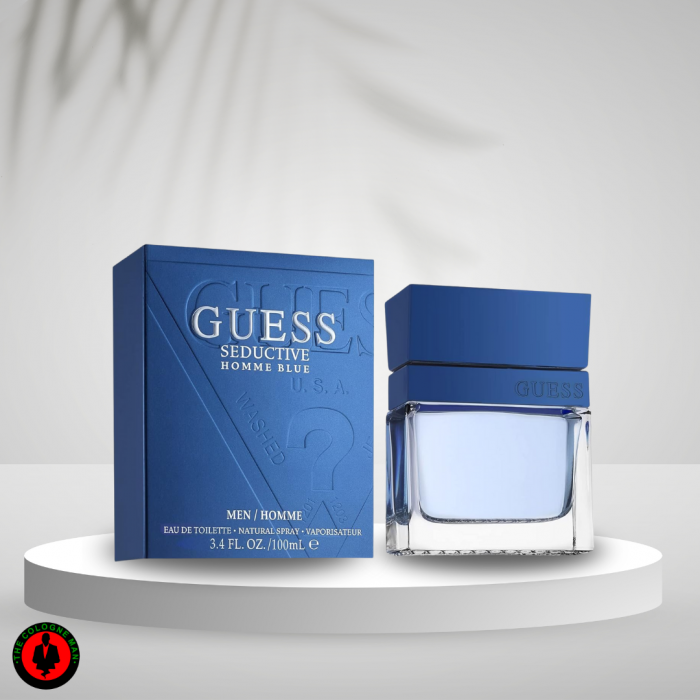 Guess Seductive Homme Blue For Men Edt Sp 3.4 Oz Authentic Sealed (2)
